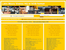 Tablet Screenshot of mv-latin.com